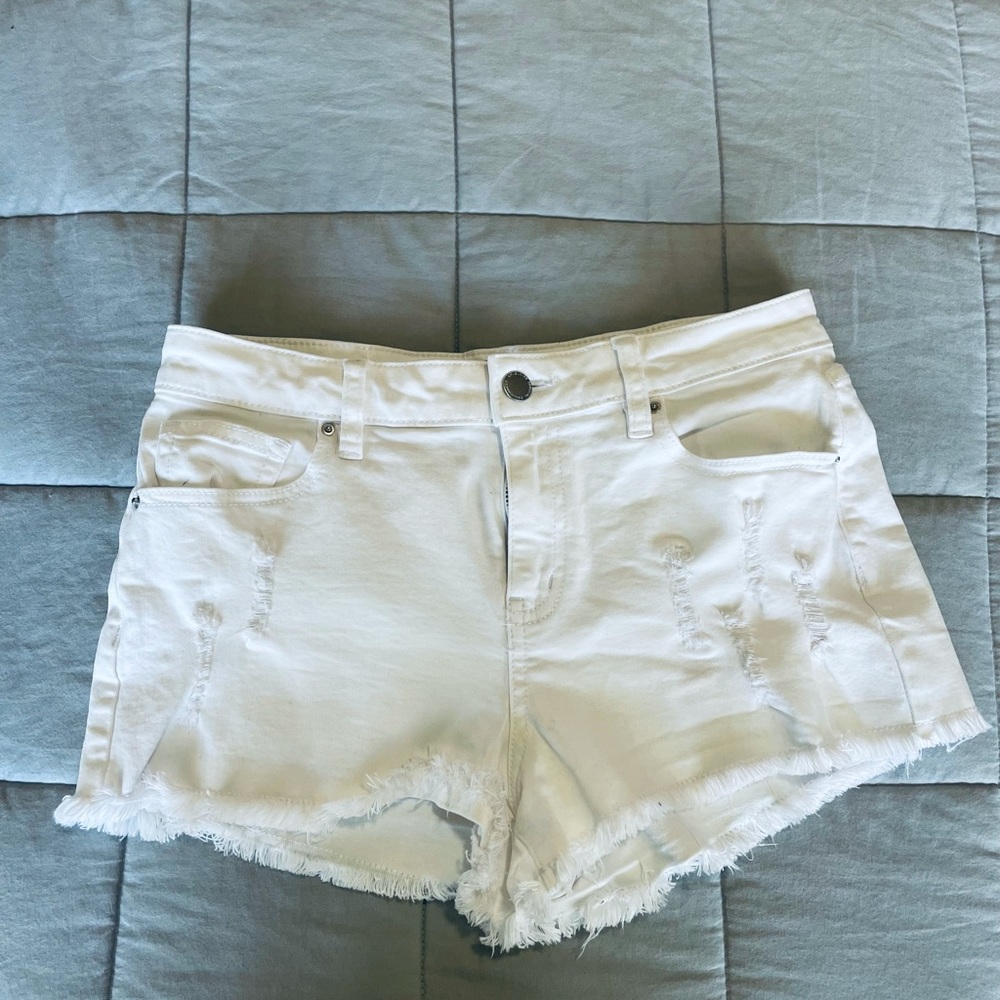 White shorts